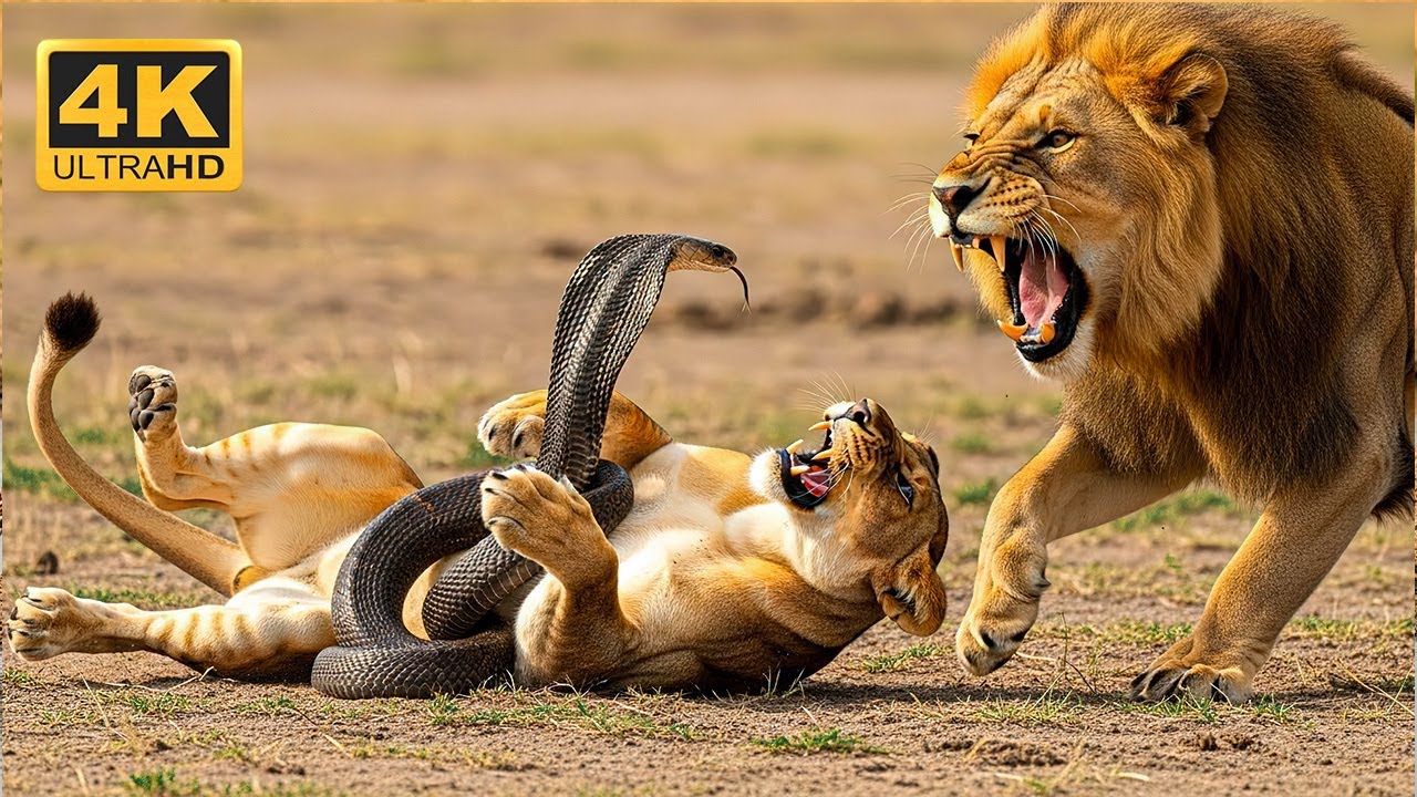 African Desert 4K 🌿 The tranquil rhythm of the wild world in a peaceful natural setting