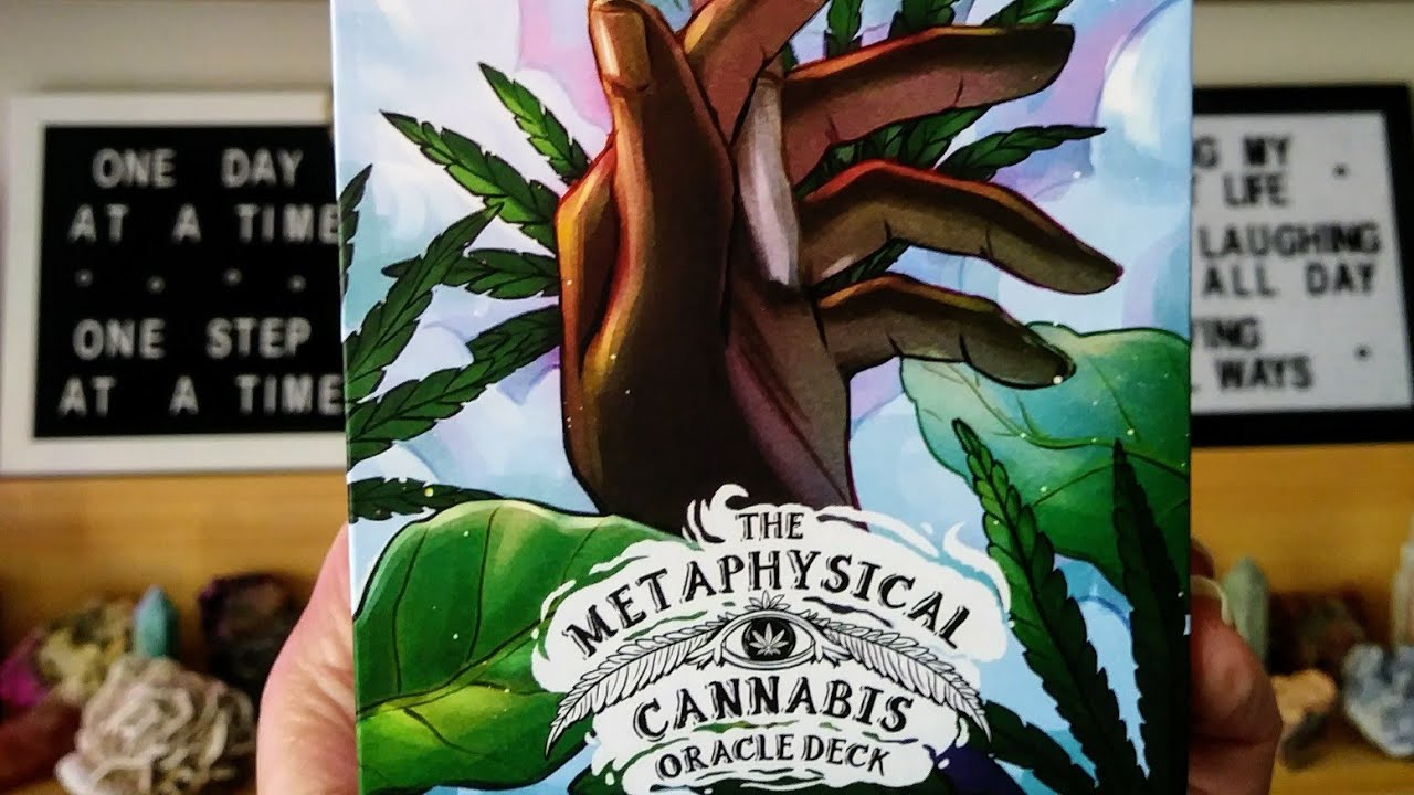 The Metaphysical Cannabis Oracle Deck Unboxing & Flip Through + Daily Message #metaphysical #oracle
