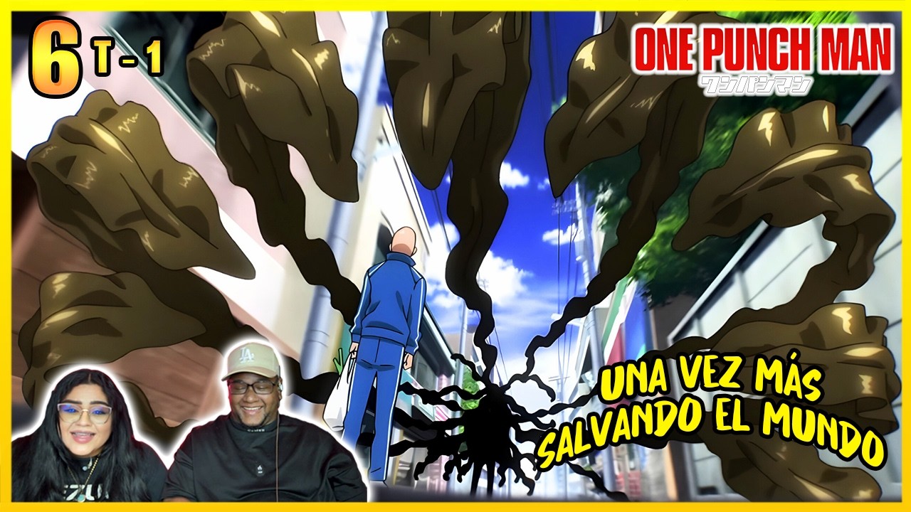 ¡SAITAMA SALVA A LA CIUDAD COMO HEROE! 🔥🔥 | ONE PUNCH MAN EP 6TEMP 1