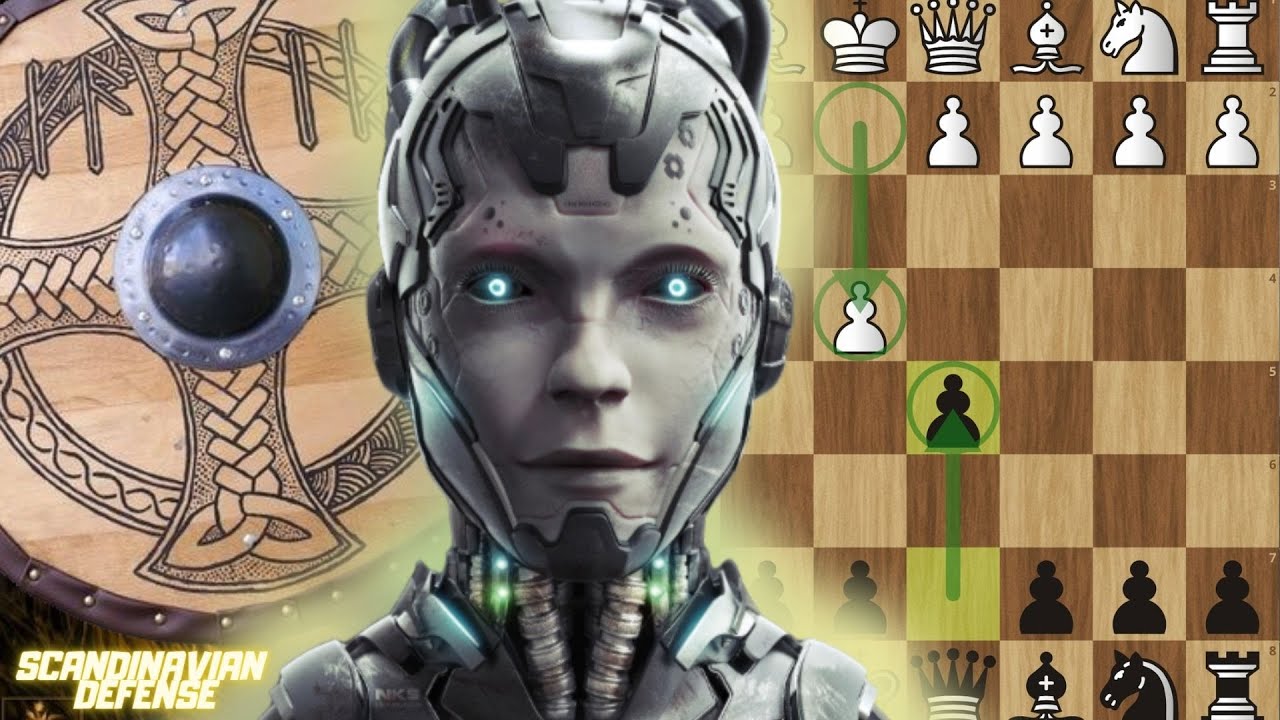 KING of the NORTH! - Leela C Zero vs Stockfish 15 - Scandinavian Defense
