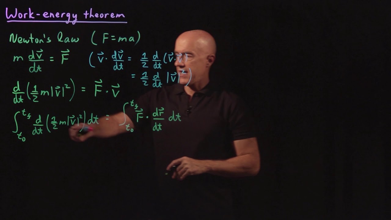 Work-Energy Theorem | Lecture 38 | Vector Calculus for Engineers