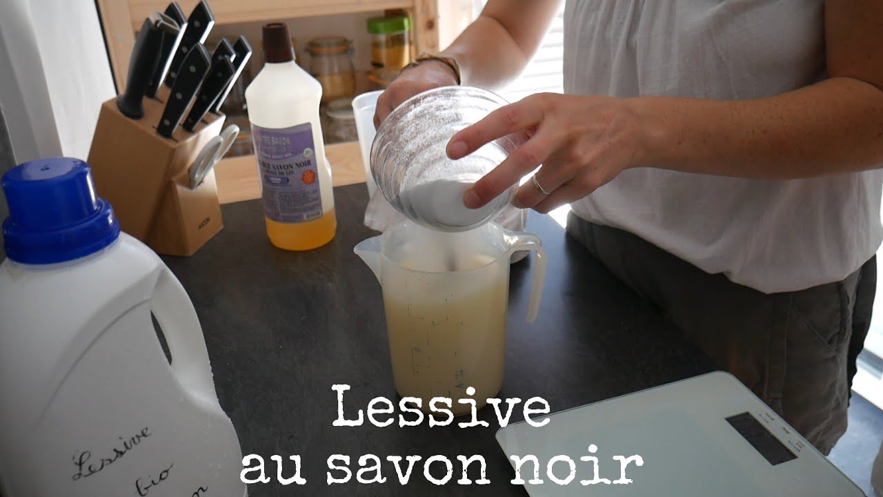 Diy 🙌 Recette de lessive au savon noir 🧼