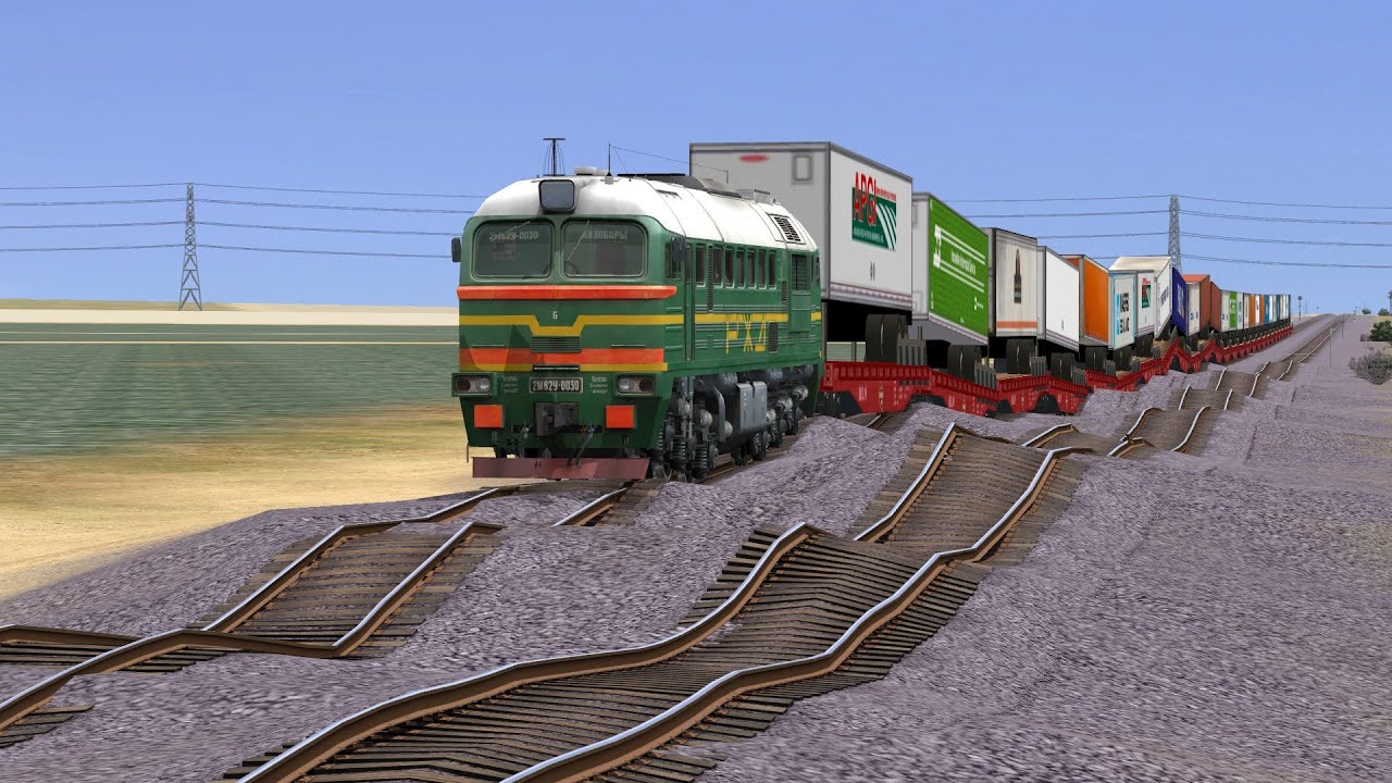 Kereta VS Rel Hancur Karena Gempa
