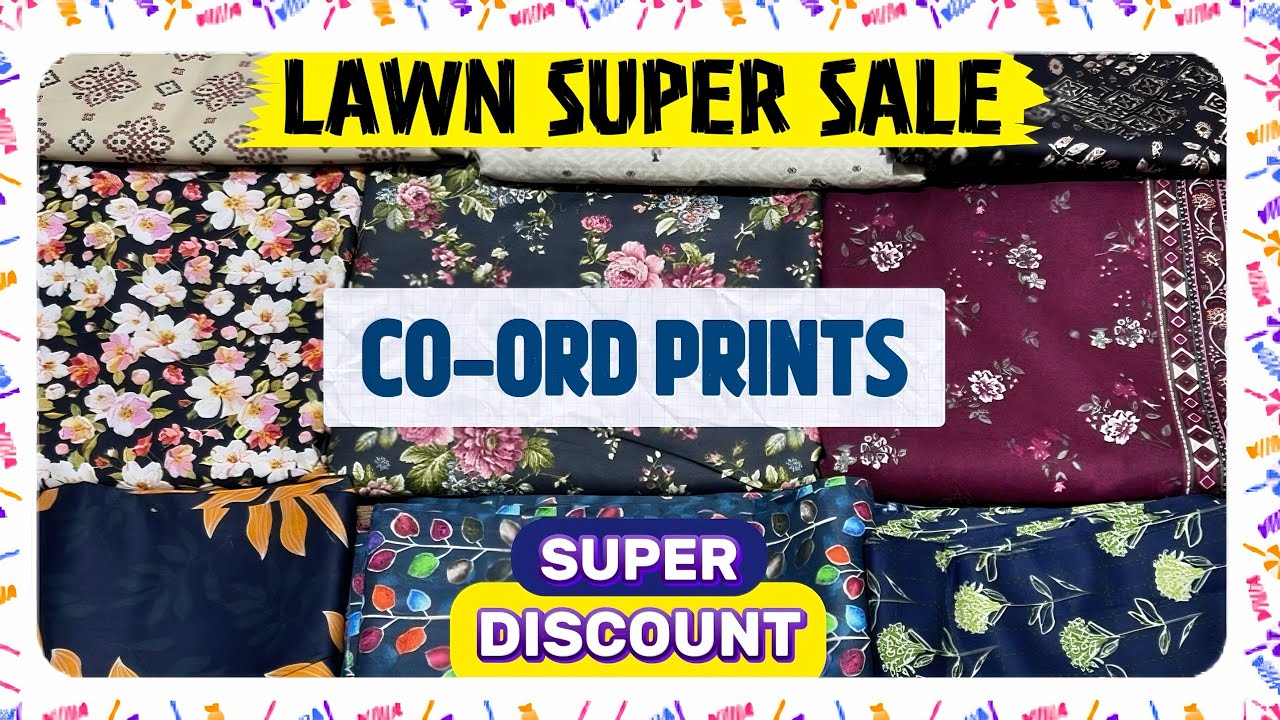 Lawn Sale 2026 | Ramadan Super Sale | Lawn Coord Prints #lawnsale #coordset #pakistanidresses #Lawn