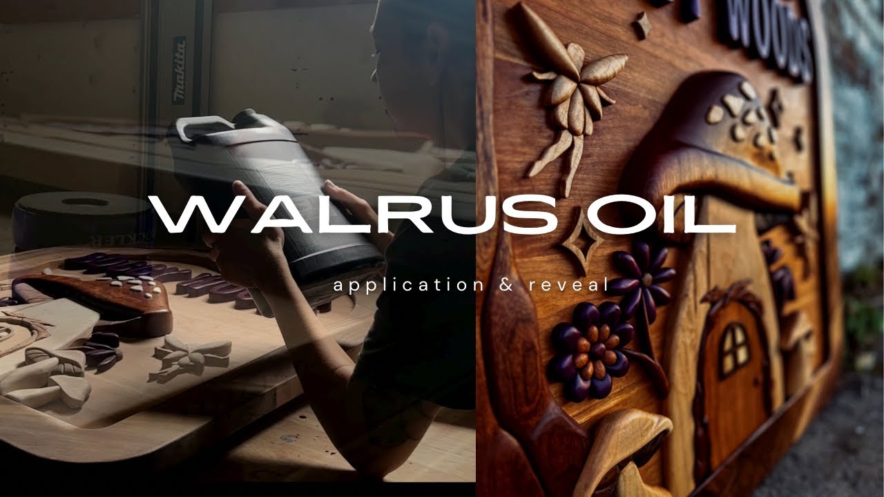 Walrus Oil application and reveal