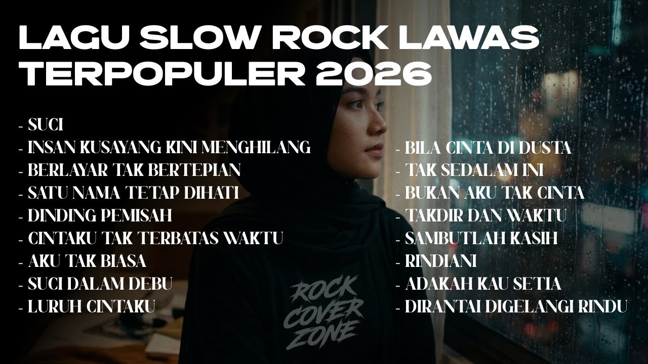 KUMPULAN LAGU SLOW ROCK LAWAS TERPOPULER 2026 | TANPA IKLAN