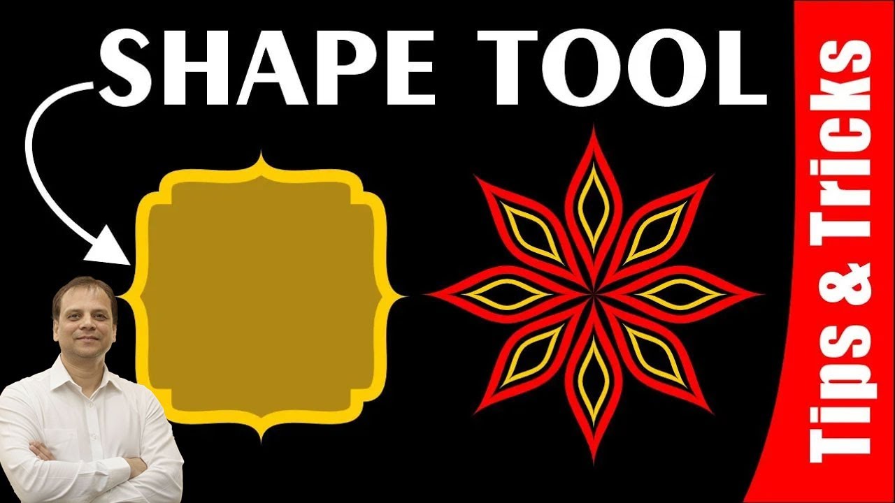 CorelDraw Tips and Tricks | Shape Tool | CorelDraw 2022 Tutorials for Beginners