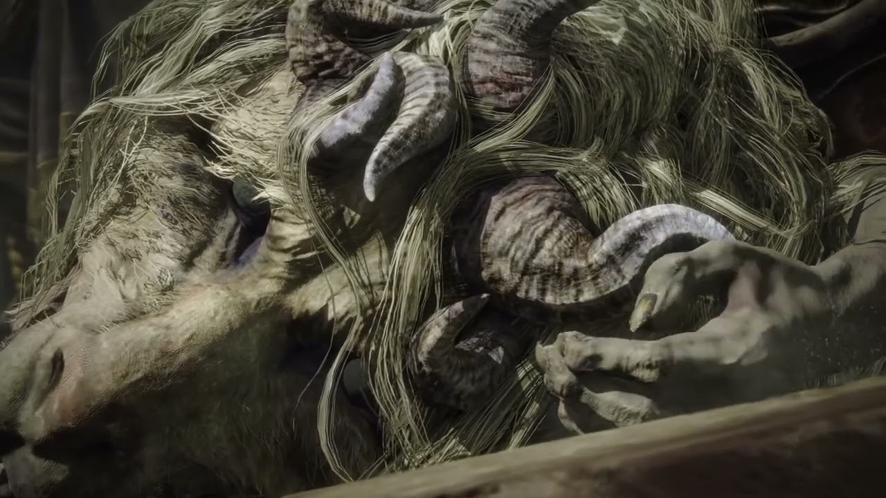 ELDEN RING DLC - Alternative Dialogue In The Divine Beast Cutscene