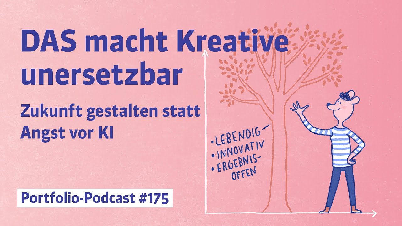 Zukunft gestalten statt Angst vor KI: DAS macht Kreative unersetzbar *mit Tim Weiffenbach