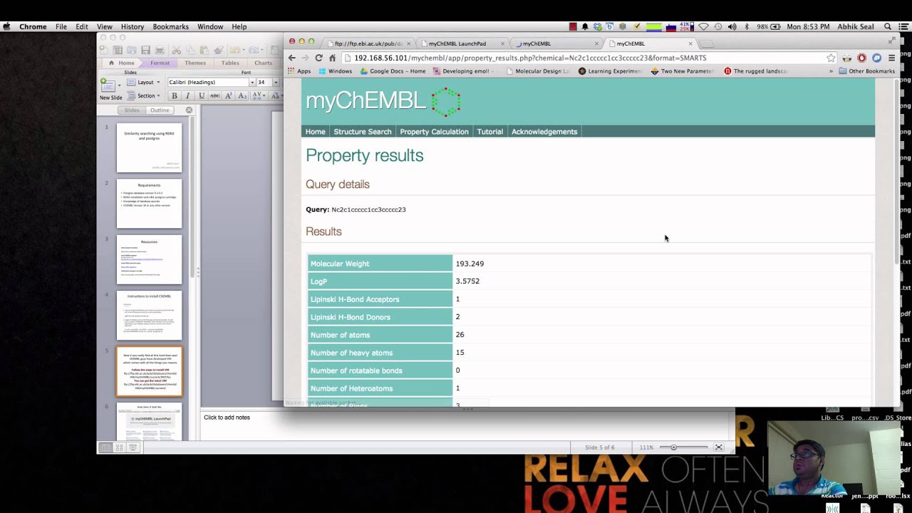 Similarity Searching RDKit & Postgres