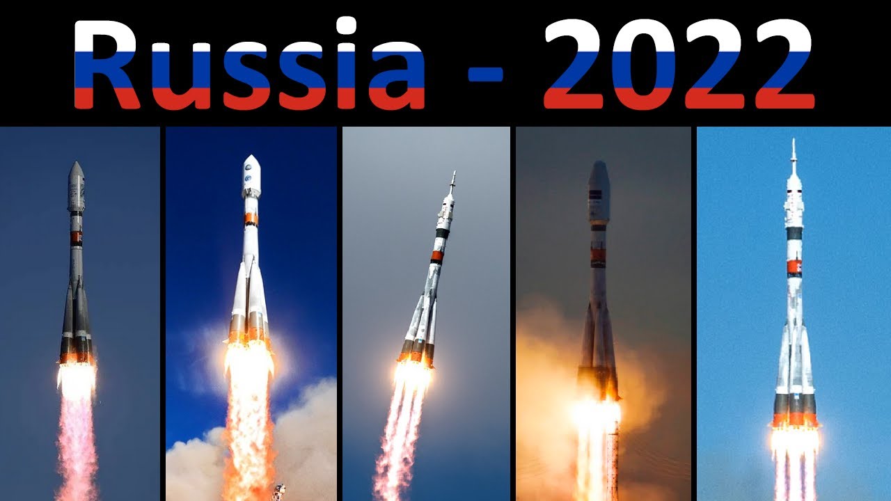 Rocket Launch Compilation 2022 - Russian Rockets