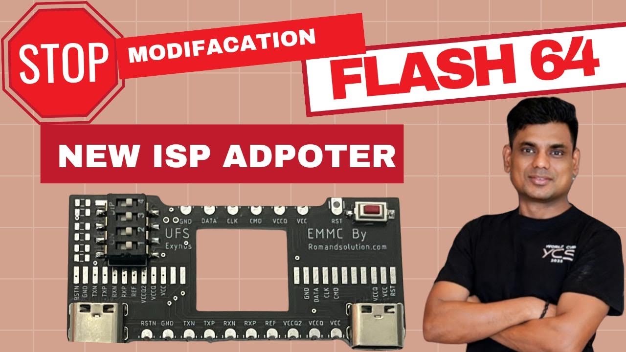 🔴STOP MODIFICATION NOW 🔴flash 64 isp adpter ‼️New higher speed isp adpter from Thailand 🇹🇭