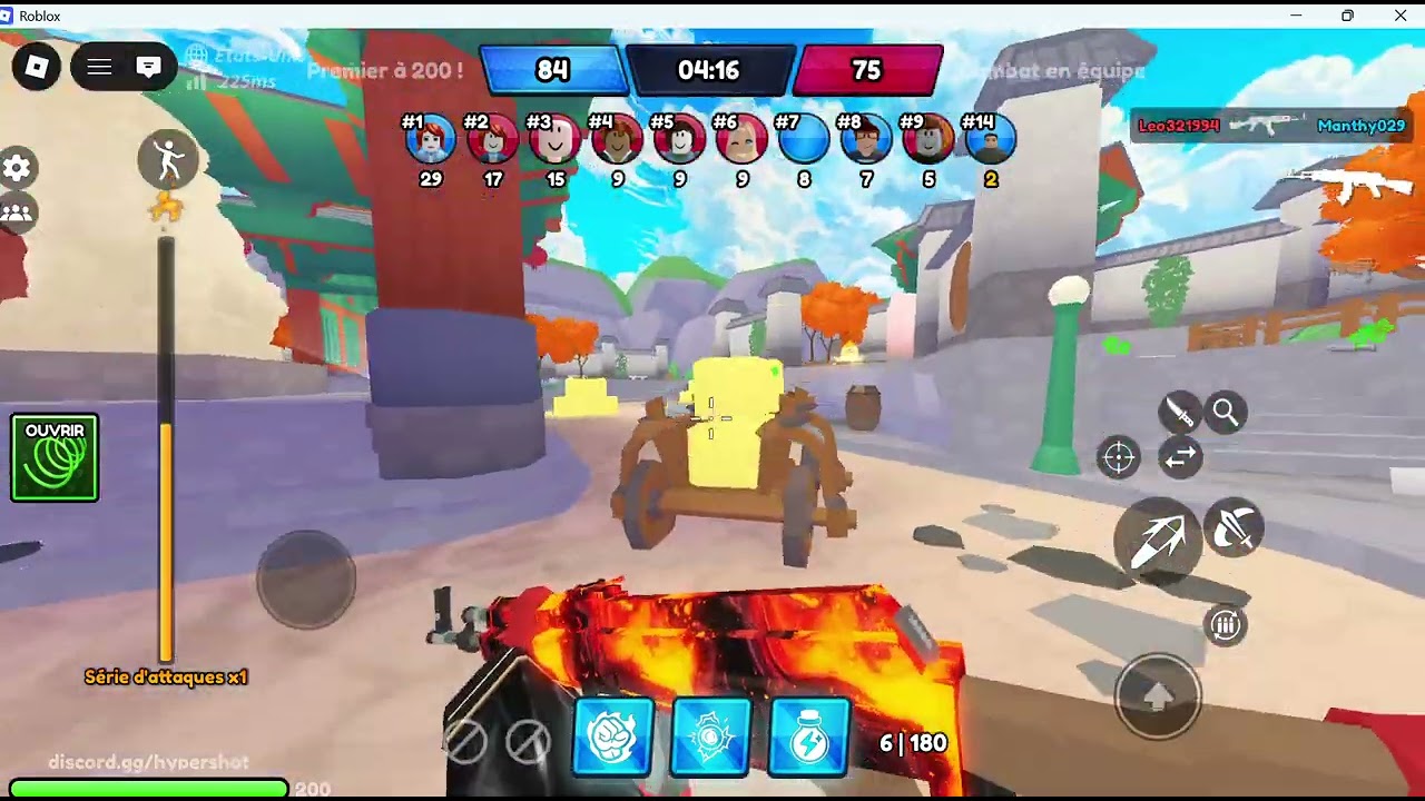Mes debuts sur hypershot pas mal 😊
