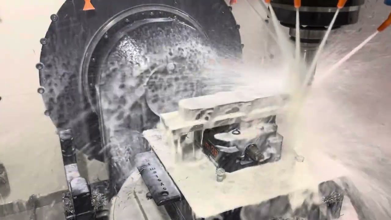 Fraisa Tool Expert,  Hypermill on GF Mikron E500U 5 axis.
