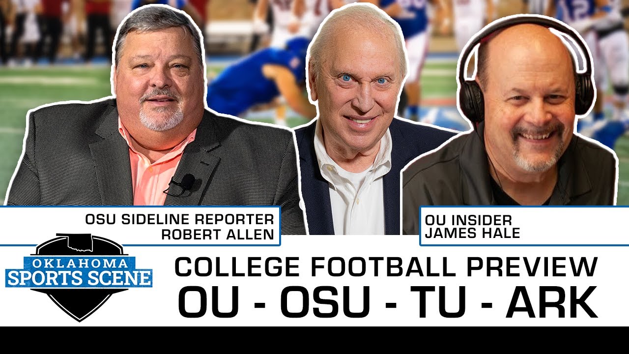 Big Four College Football Preview Featuring Insiders From OU, OSU, Tulsa & Arkansas!