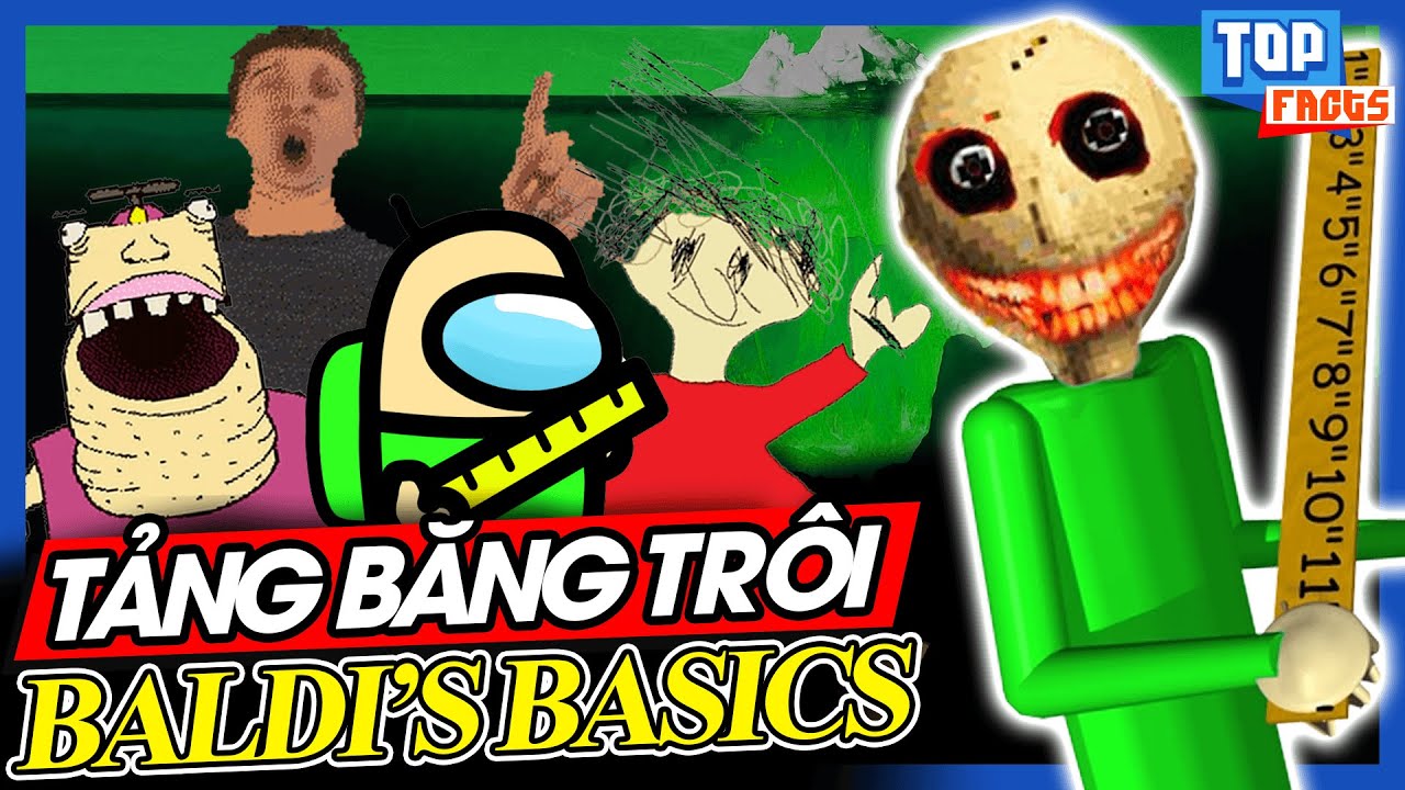 Tảng Băng Trôi: Baldi's Basics - Kết Thúc Ẩn Không Ai Biết | meGAME