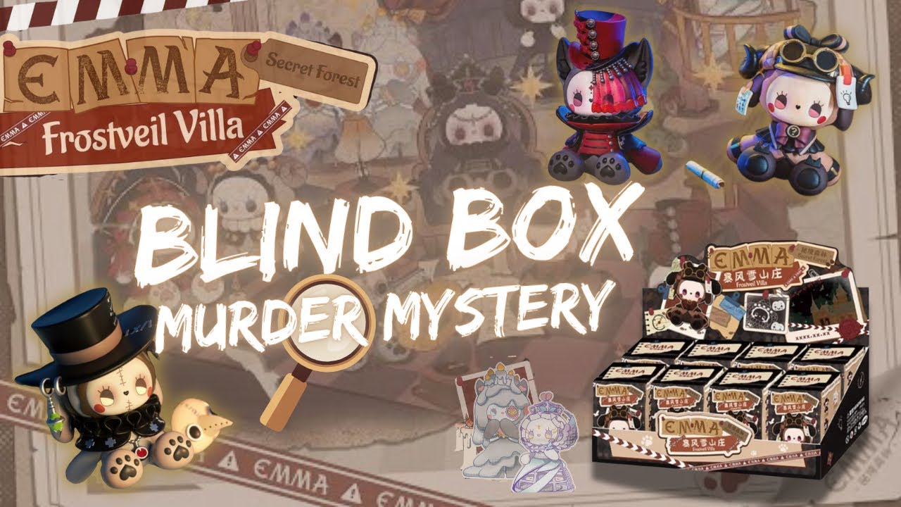Детективная игра в закрытой коробке? Распаковка виллы Frostveil из «Секретного леса Эммы» 👻 