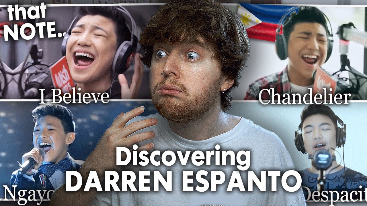 DISCOVERING DARREN ESPANTO! (I Believe, Chandelier, Despacito, The Voice Finale | Reaction)