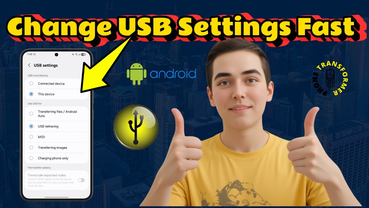 Change USB Settings on Android | Updated Guide (2025)