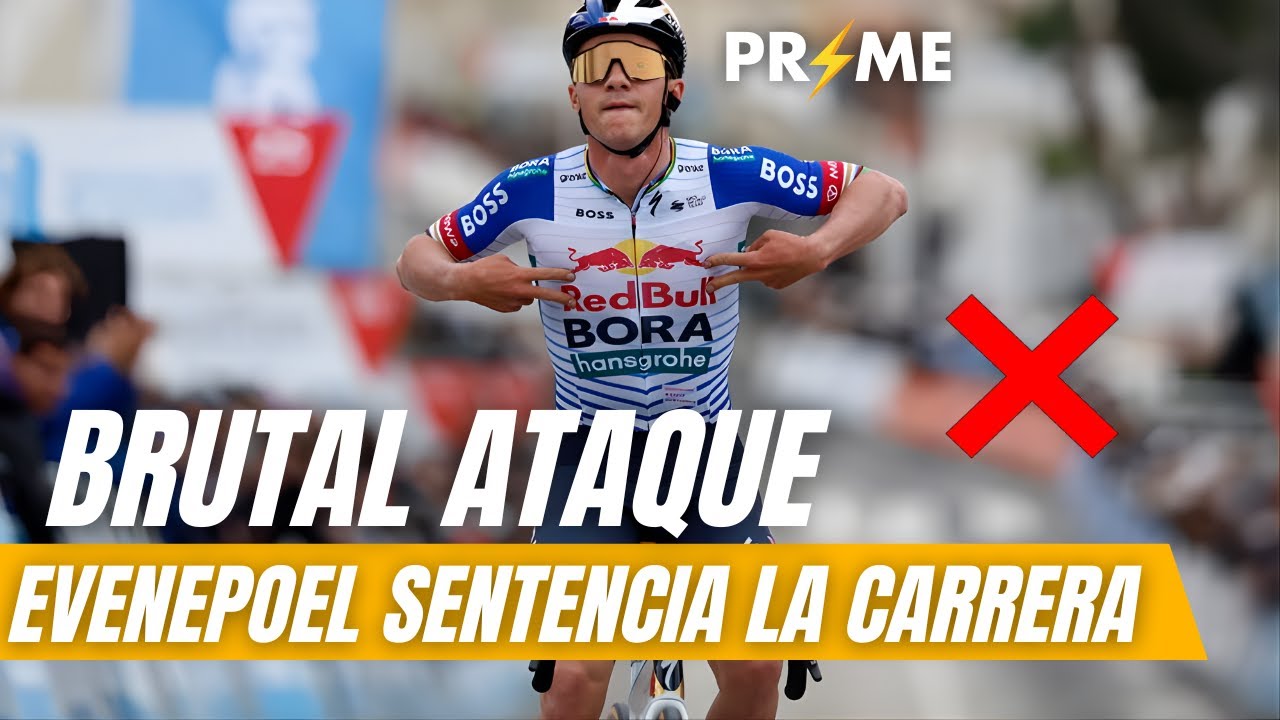 BRUTAL ataque de Evenepoel y sentencia la carrera || highlights Volta a la Comunitat Valenciana