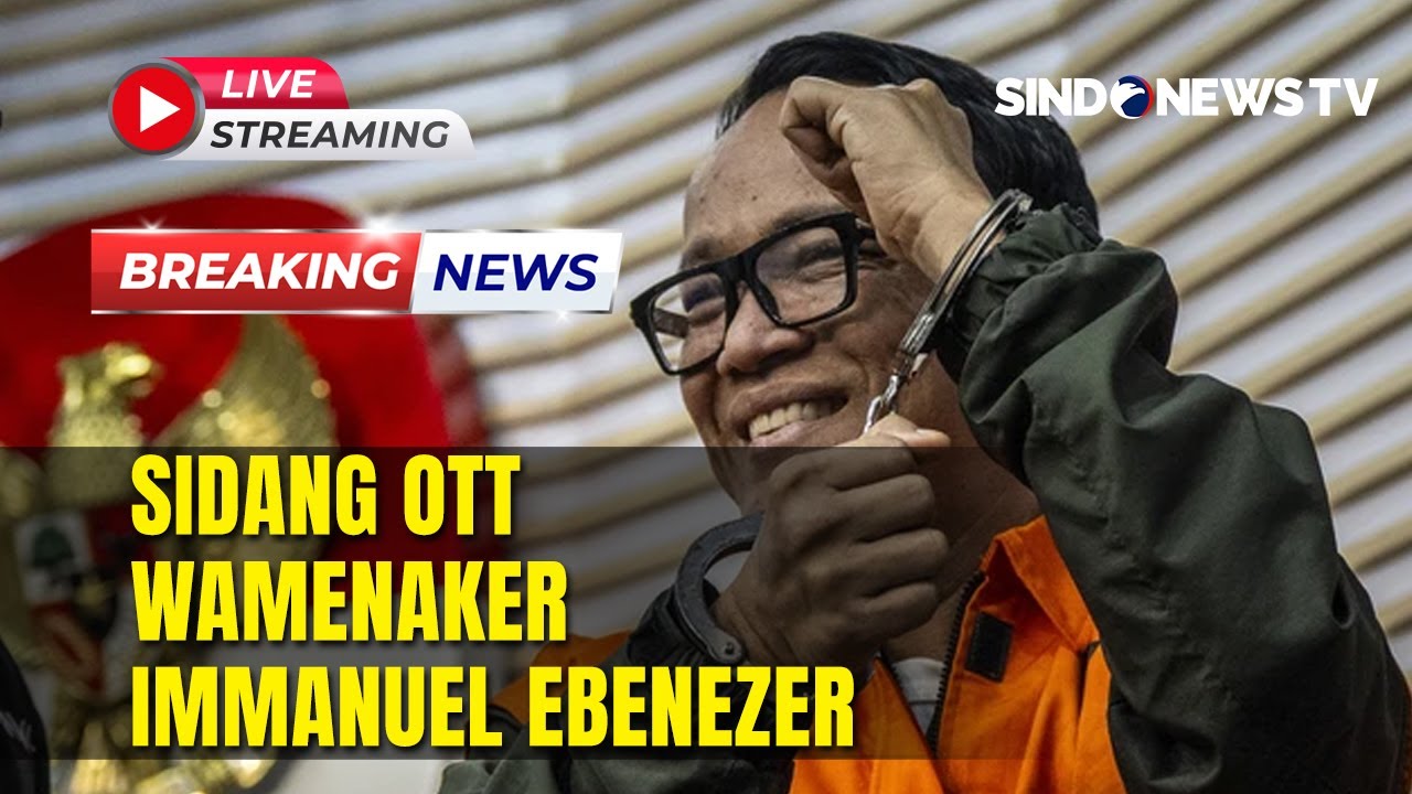 🔴BREAKING NEWS SIDANG OTT WAMENAKER IMMANUEL EBENEZER | 26/01