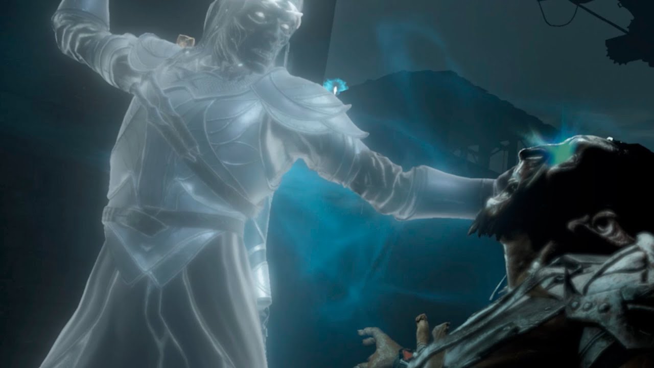 Celebrimbro fires staff - Shadow of War