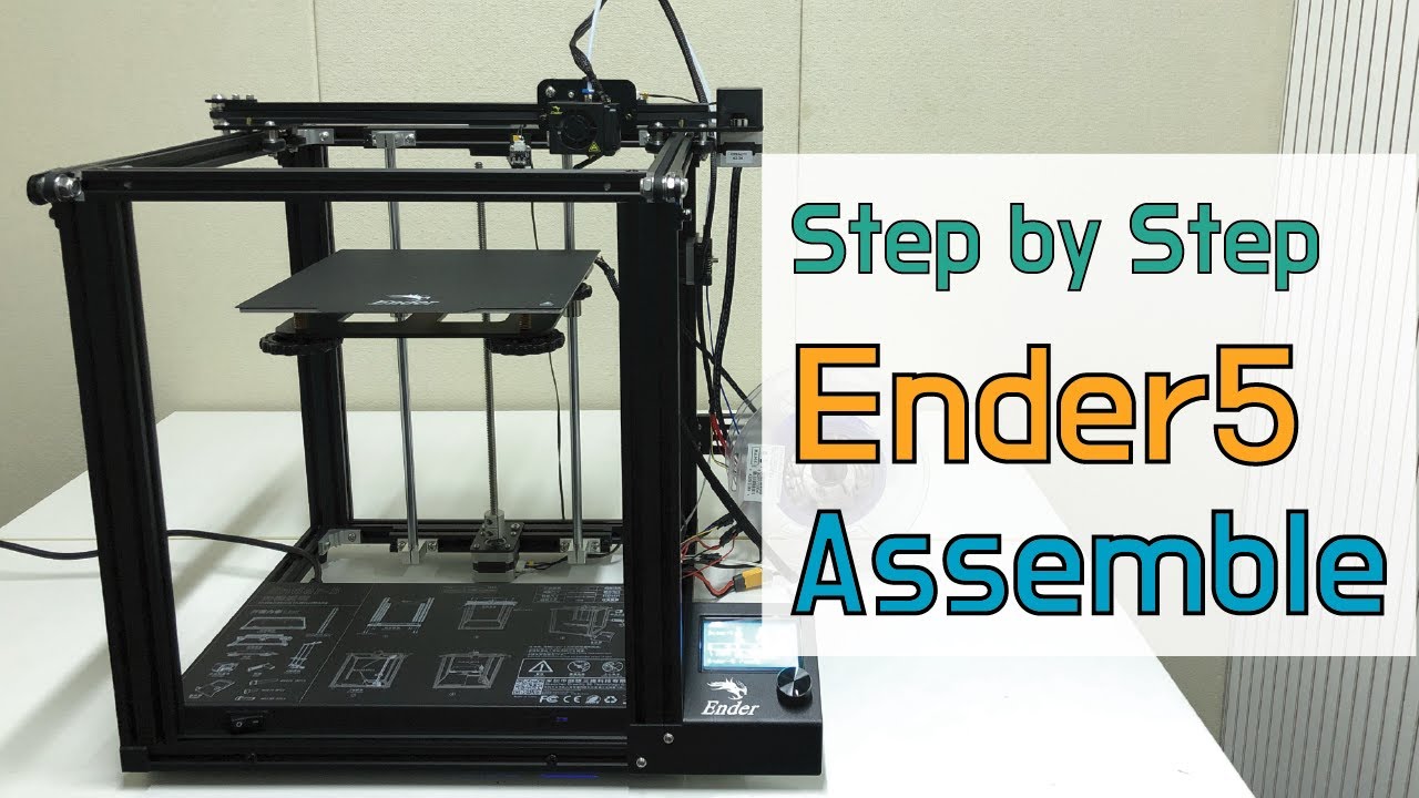Ender5 3D printer Assemble step by step