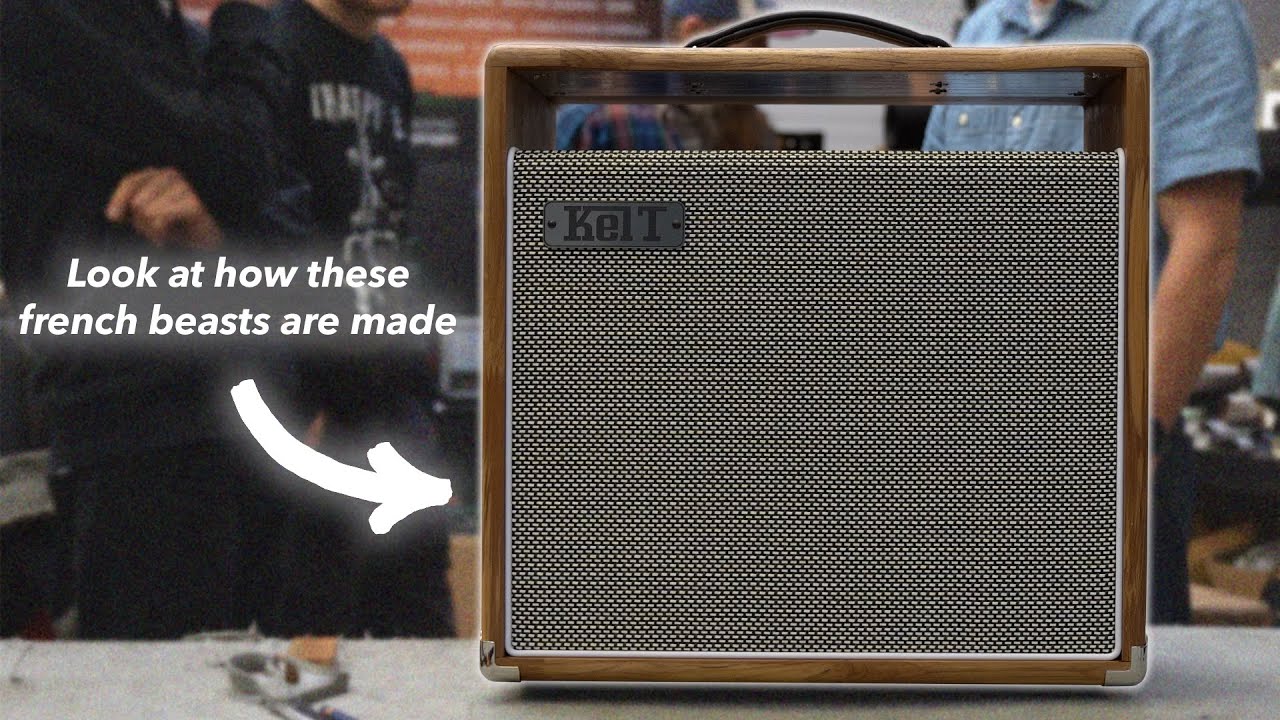 We visited this famous French Amp builder