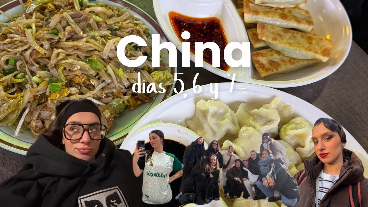 VLOG CHINA días 5, 6 y 7 | más ensayos, haul y charleta 💃🏻🥢🏹🇨🇳