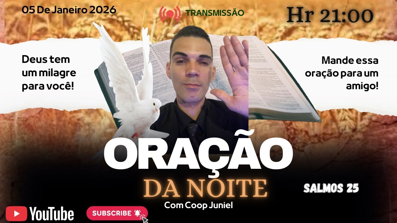 🔴ORAÇÃO POR PROTEÇÃO: SALMOS 25