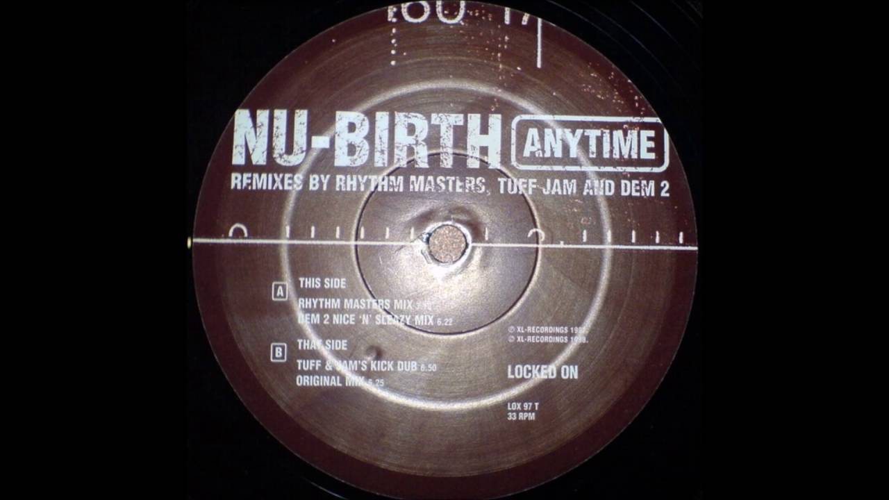 NU BIRTH - Anytime (Rhythm Masters Mix) HQwav