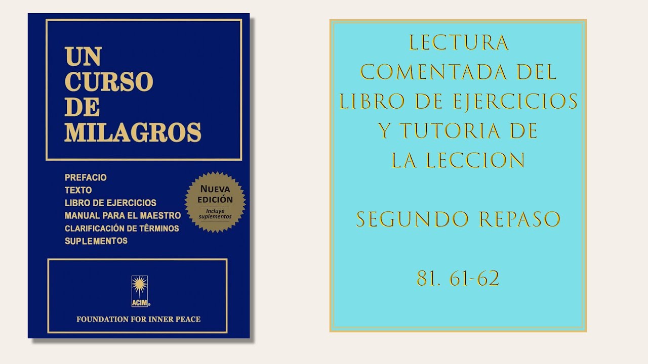 Libro ejercicios Segundo repaso. Lecci&oacute;n 81. (61-62)