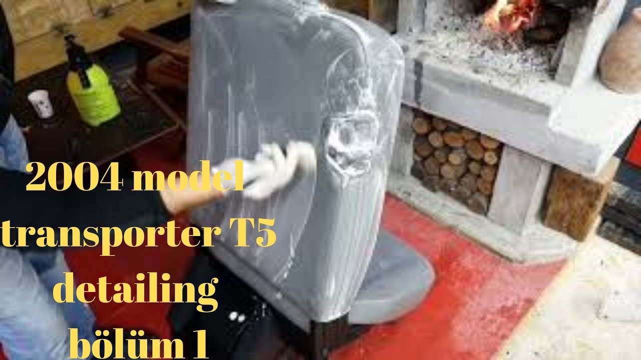 ilk sahibinden aldığımız Transporter T5 aracımıza detaylı temizlik ve pastacila yaptık ( 1. bölüm )