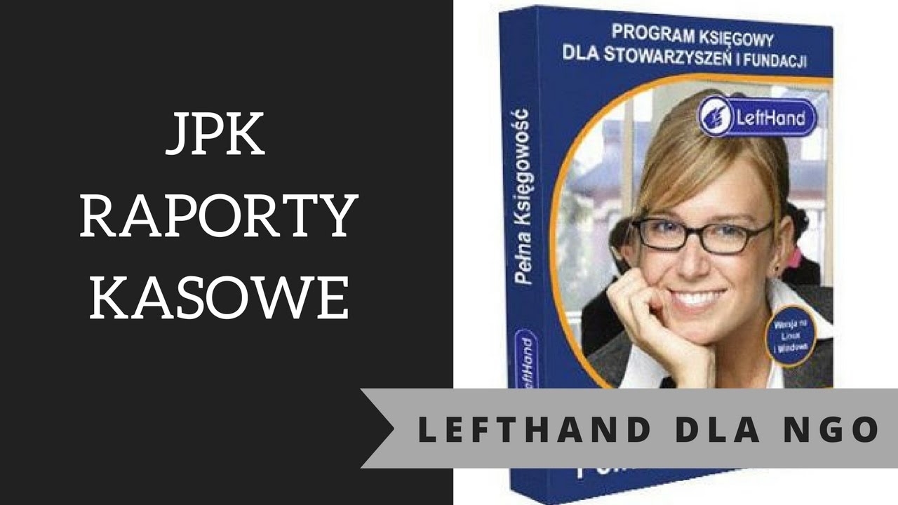 LetHand dla NGO - JPK i raporty kasowe