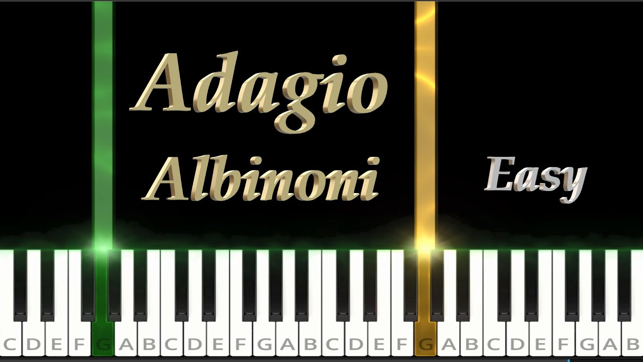 Adagio - Albinoni - Easy