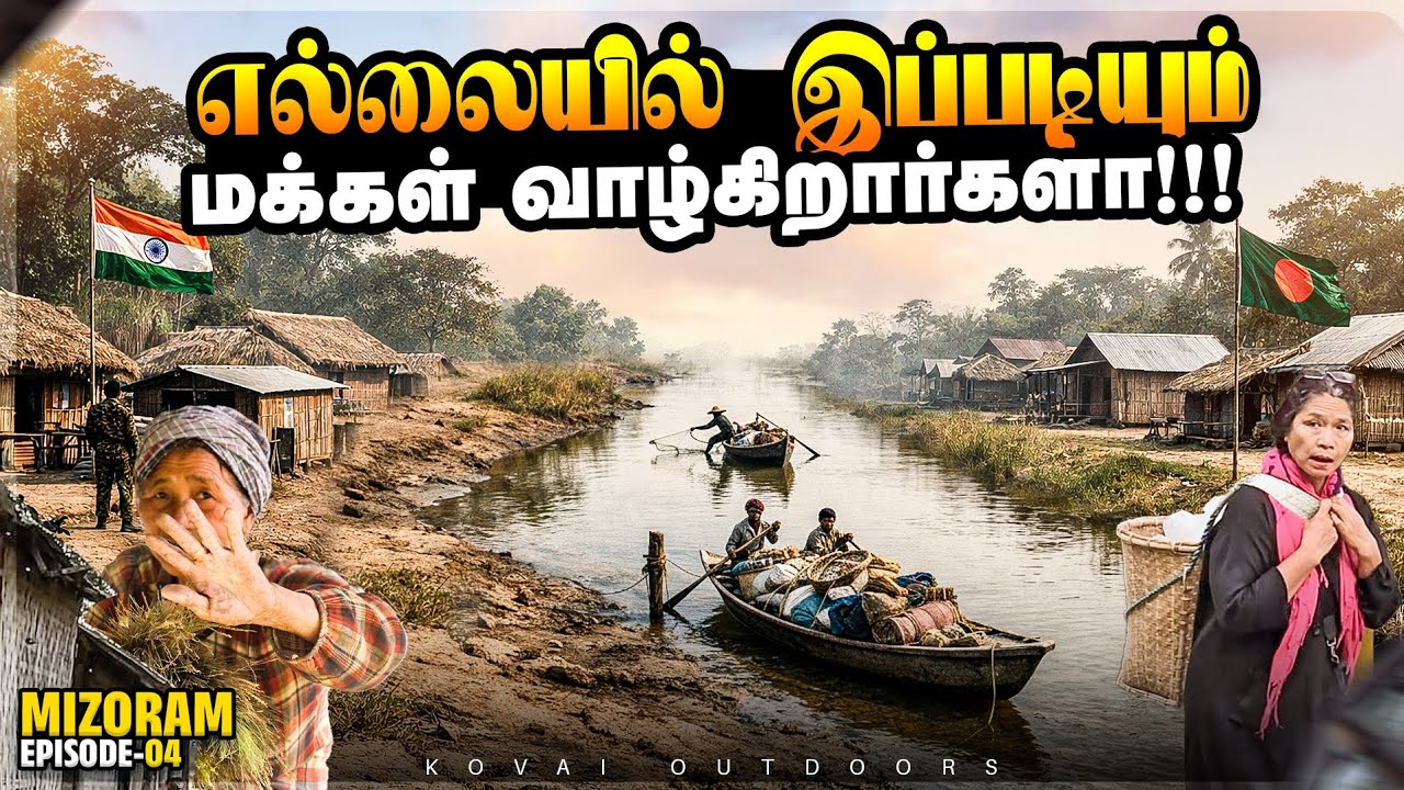 இந்தியா–பங்களாதேஷ் எல்லையில் மறைந்திருக்கும் ஒரு கிராமம்|mizo tribes|mizoram