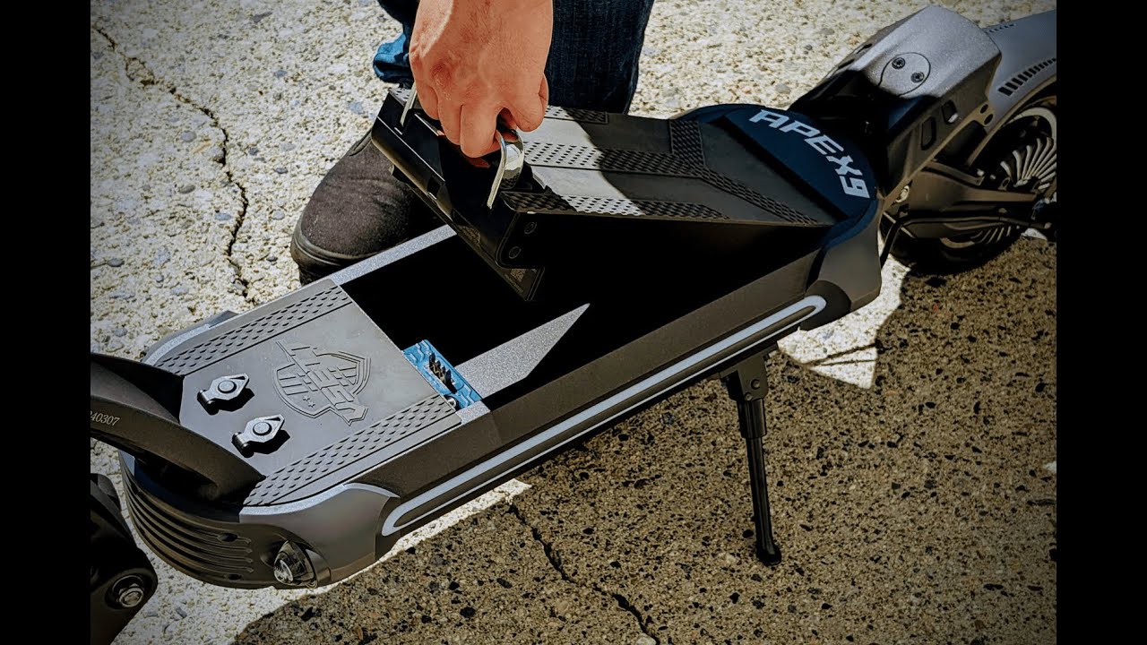 Latest Electric Scooters With A Removable Battery