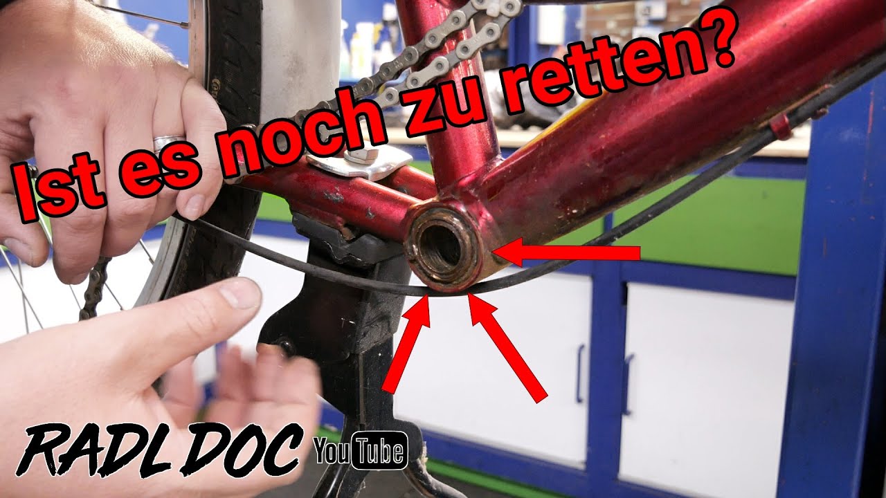 Ist das Fahrrad noch zu retten? Absolut Unrentabel! Werkstattalltag