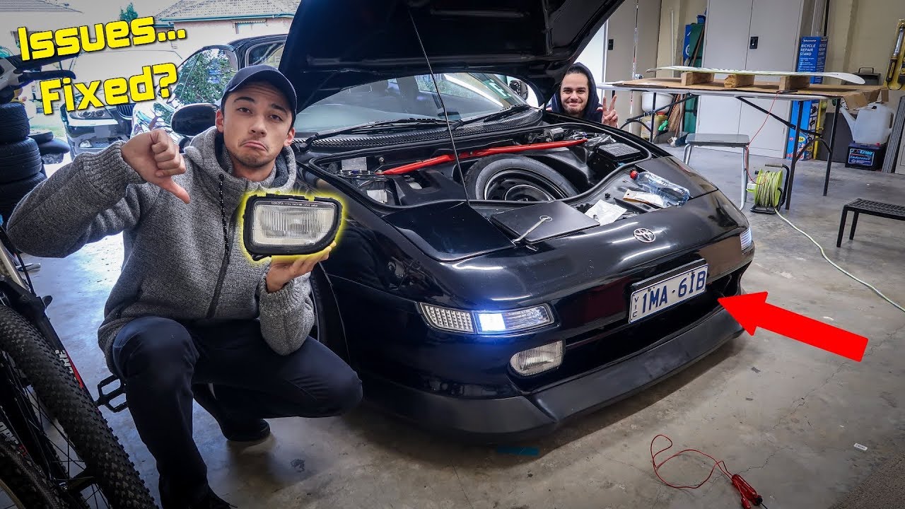 Finally Fixed The Fog Lights! - Toyota MR2