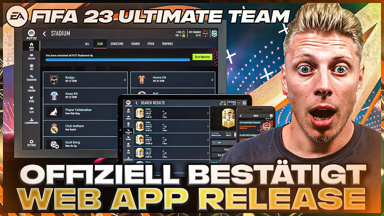 OMG OFFIZIELES DATUM des WEB APP RELEASE BEST&Auml;TIGT! in FIFA 23