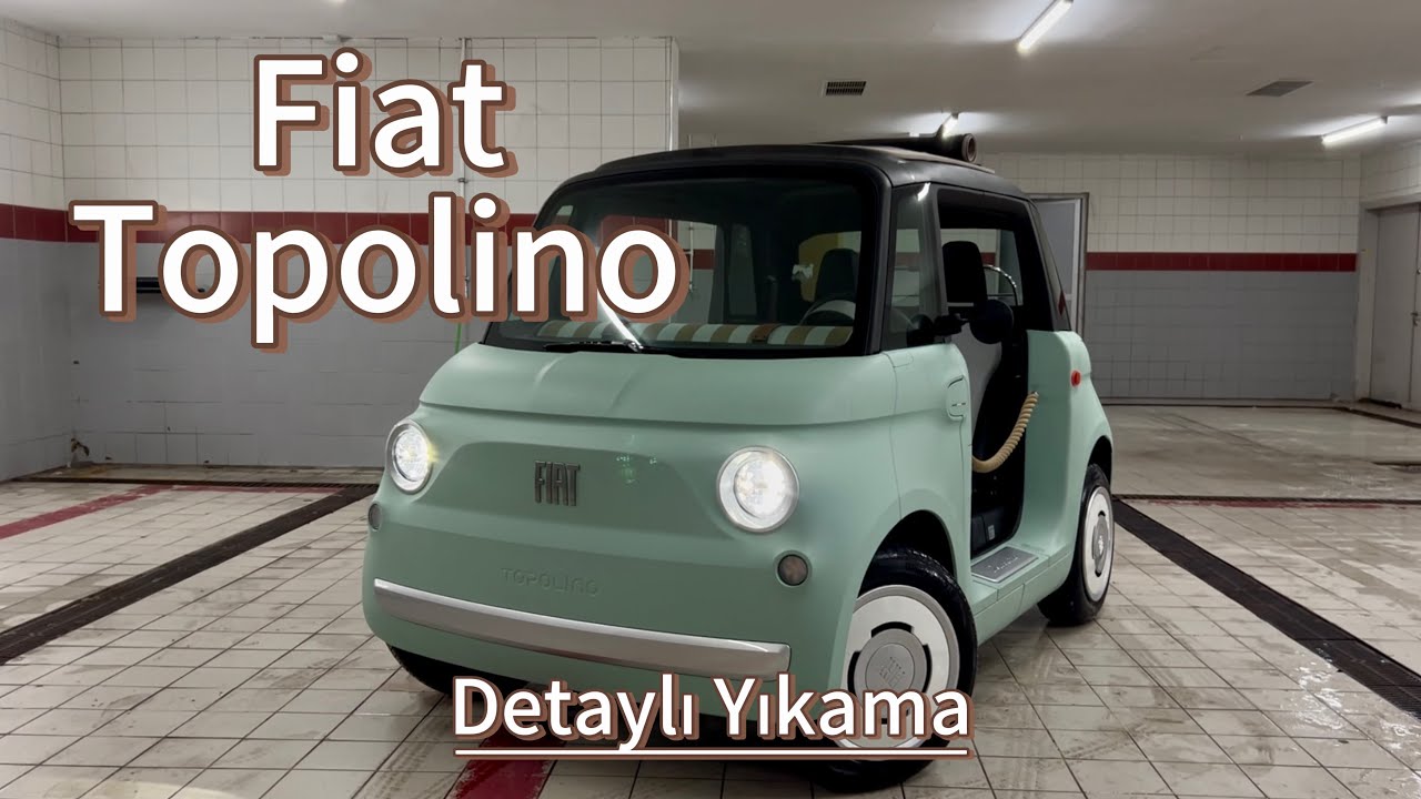 FİAT TOPOLİNO YIKADIM / DETAYLI YIKAMA / İKONİK ARAÇ #fiat #asmr #car 