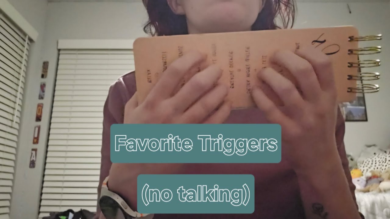 Tapping and Scratching My Favorite Triggers; lofi ASMR; no talking