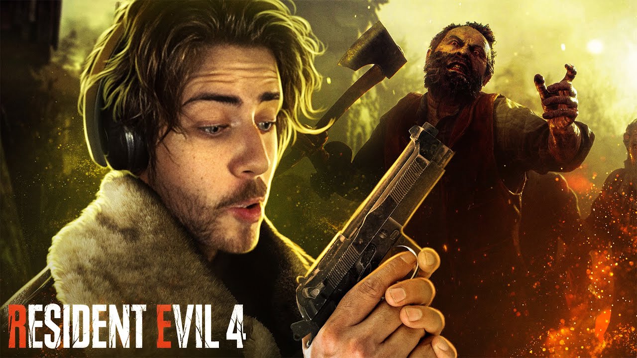 cellbit zerando Resident Evil 4 Remake no mais dif&iacute;cil [COMPLETO]