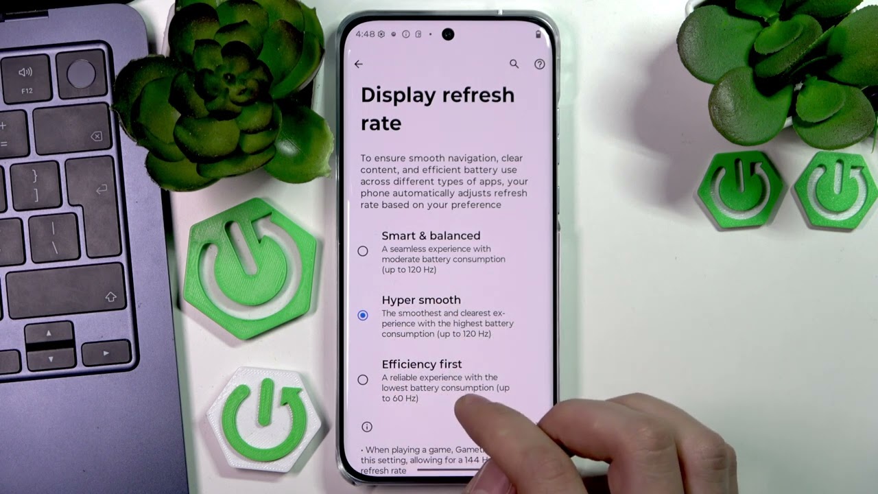 MOTOROLA Edge 70 Fusion 144Hz Display - How to Enable and Settings Explained