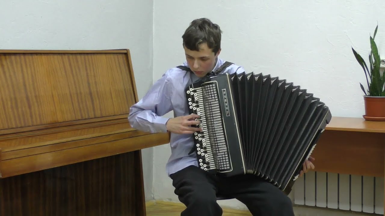 ЛЕВИЦЬКИЙ АНДРІЙ-13 років (баян, 3 к.) | Й.С.Бах.Прелюдія та фуга до-мінор,І том ДТК