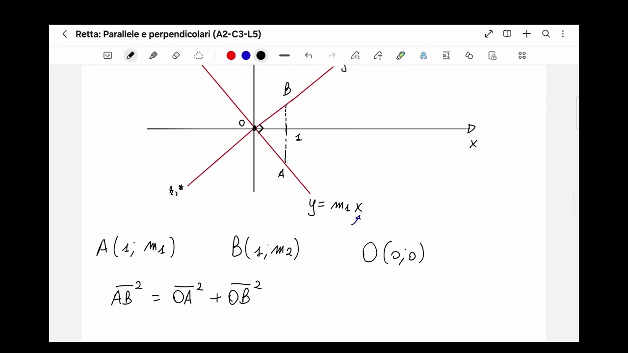 Rette parallele e perpendicolari (A2-C3-L5)