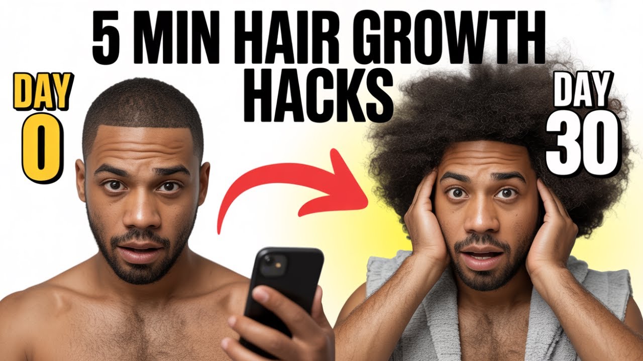 5-Minute Routine for Faster Hair Growth | Regrow Hair Naturally (Dermatologist Approved)