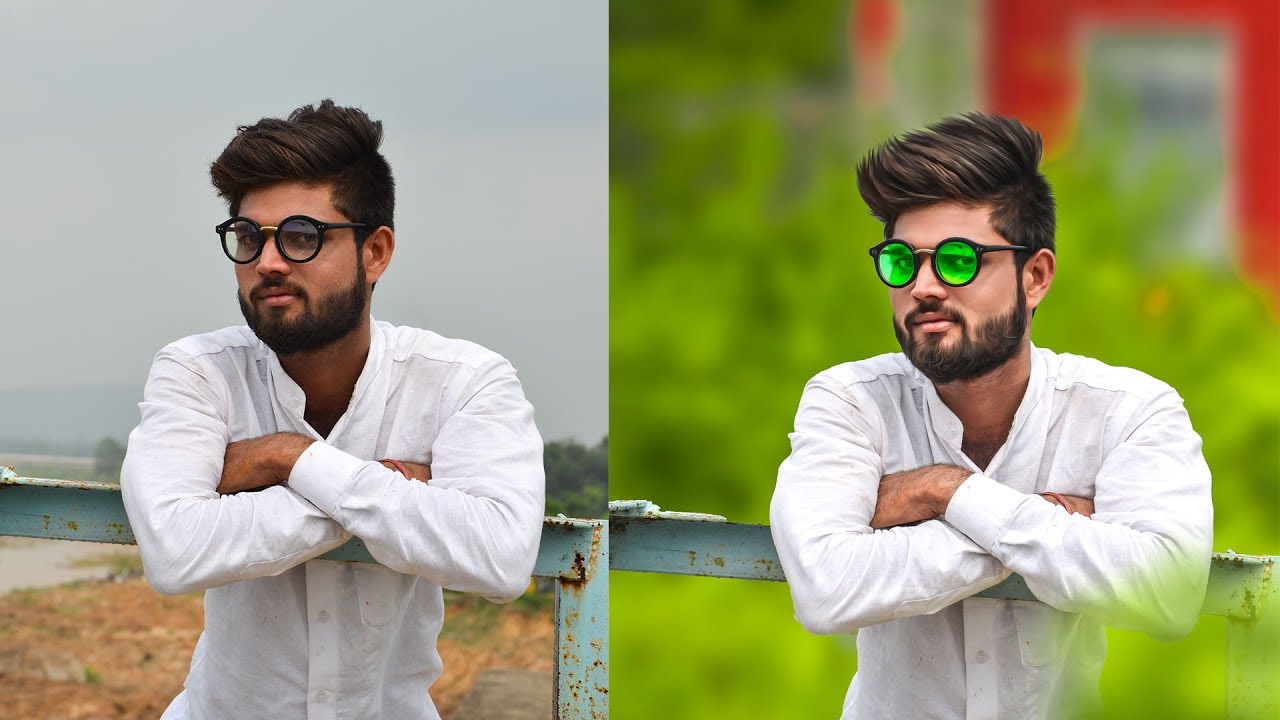 Outdoor portrait manipulation | Photoshop Tutorial