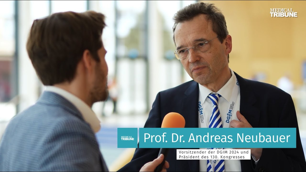 To-dos bei h&auml;matoonkologischen Erkrankungen | DGIM-Vorsitzender Prof. Dr. Andreas Neubauer