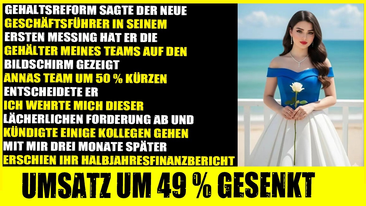 Neuer CEO halbierte mein Gehalt – 3 Monate später nahm ich seinen Job zurück